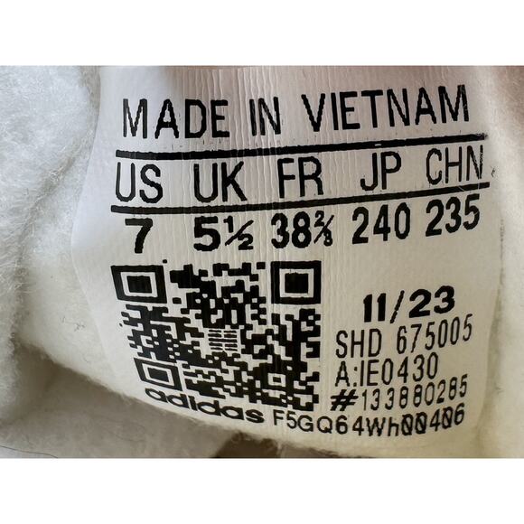 Women's Adidas Gazelle Bold Almost Blue/Gum Suede Sneakers Sz 7 EUC! Athletic - Picture 10 of 10